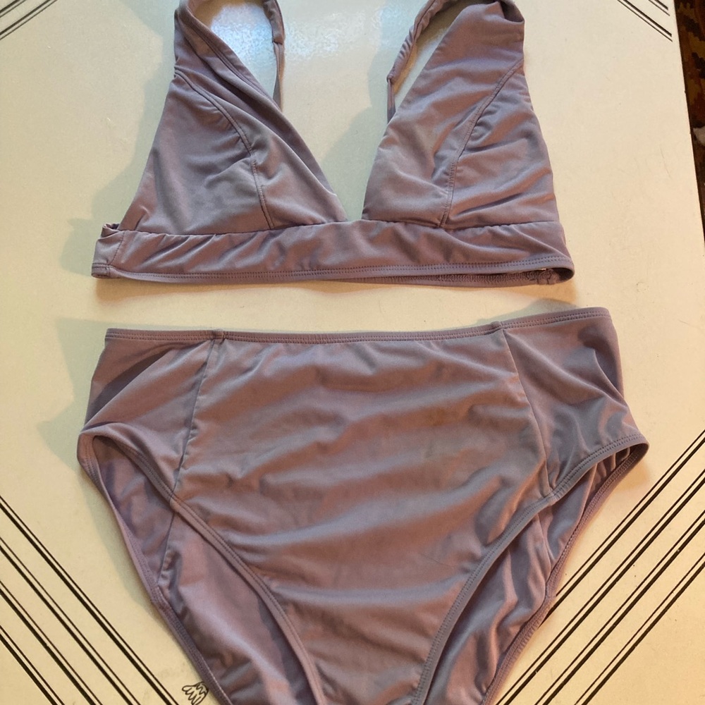Andie Swim Lilac Bikini